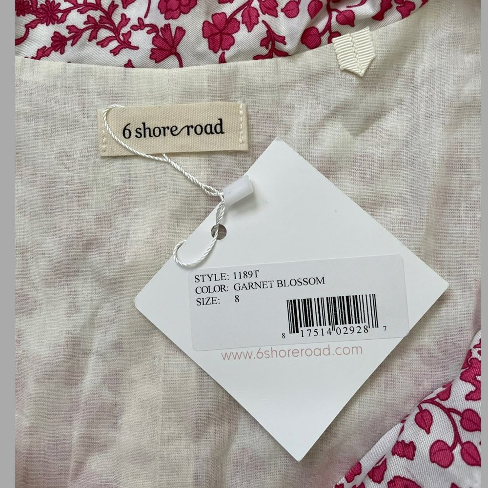 💖HP💖 NWT 6 SHORE ROAD TIDEPOOL TOP SIZE 8 - Picture 6 of 7